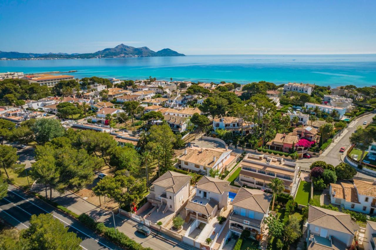 Vila Benestar Pool And Beach In Platja De Muro Exteriér fotografie