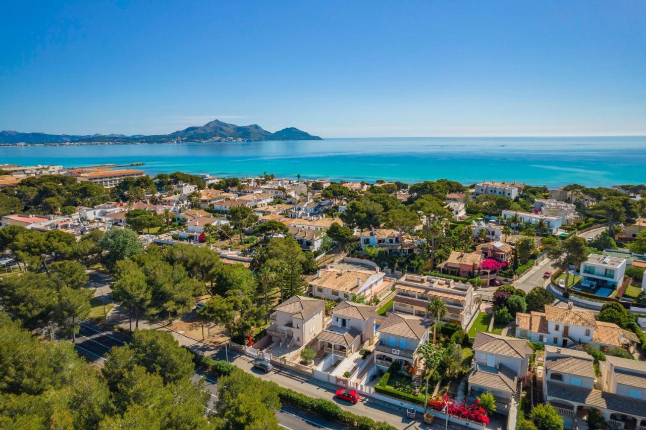 Vila Benestar Pool And Beach In Platja De Muro Exteriér fotografie